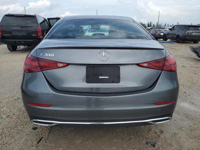 W1KAF4GB9PR070156 - 2023 MERCEDES-BENZ C 300 GRAY photo 6