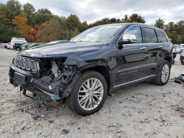 1C4RJFJG7HC803837 - 2017 JEEP GRAND CHER SUMMIT შავი ფოტო 1
