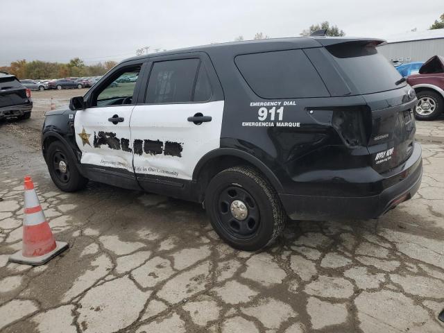 1FM5K8AR2HGC07290 - 2017 FORD EXPLORER POLICE INTERCEPTOR BLACK photo 2