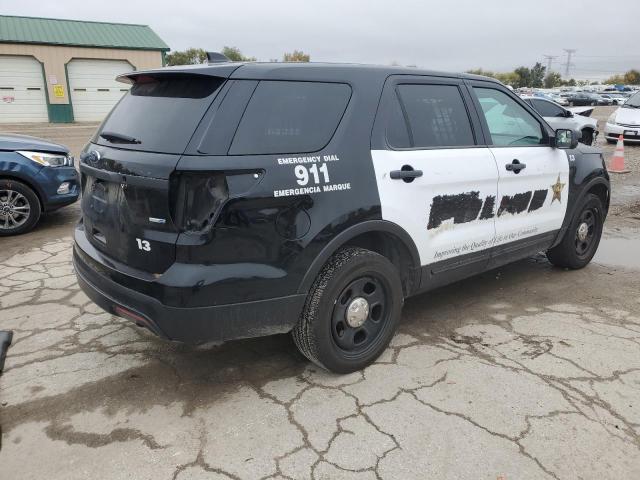 1FM5K8AR2HGC07290 - 2017 FORD EXPLORER POLICE INTERCEPTOR BLACK photo 3