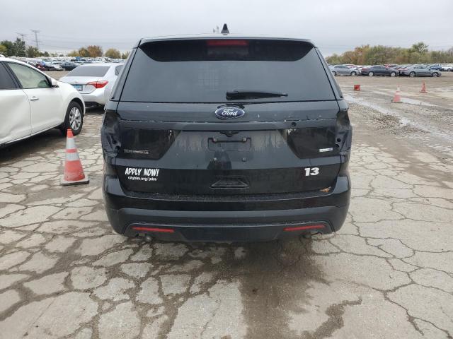 1FM5K8AR2HGC07290 - 2017 FORD EXPLORER POLICE INTERCEPTOR BLACK photo 6