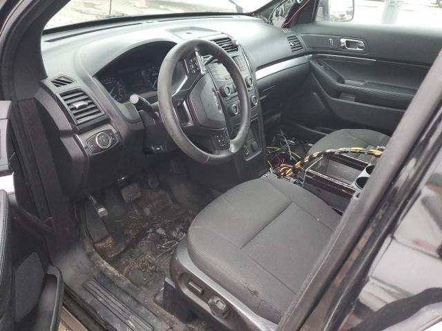 1FM5K8AR2HGC07290 - 2017 FORD EXPLORER POLICE INTERCEPTOR BLACK photo 7