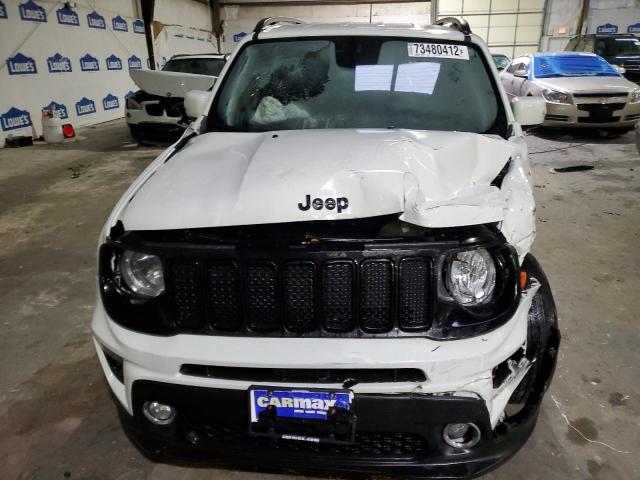 ZACNJABBXKPK19436 - 2019 JEEP RENEGADE LATITUDE WHITE photo 5