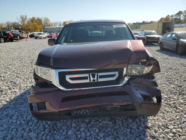 5FPYK1F55AB013519 - 2010 HONDA RIDGELINE RTL MAROON photo 5