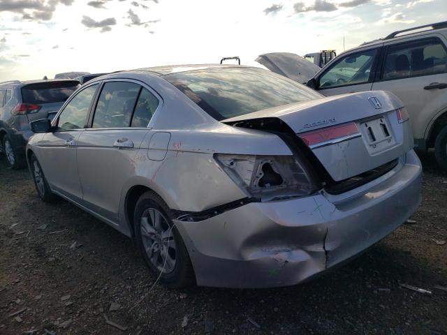 1HGCP2F40BA003252 - 2011 HONDA ACCORD LXP SILVER photo 2