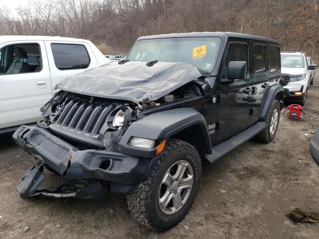 1C4HJXDN1LW285176 - 2020 JEEP WRANGLER U SPORT შავი ფოტო 1
