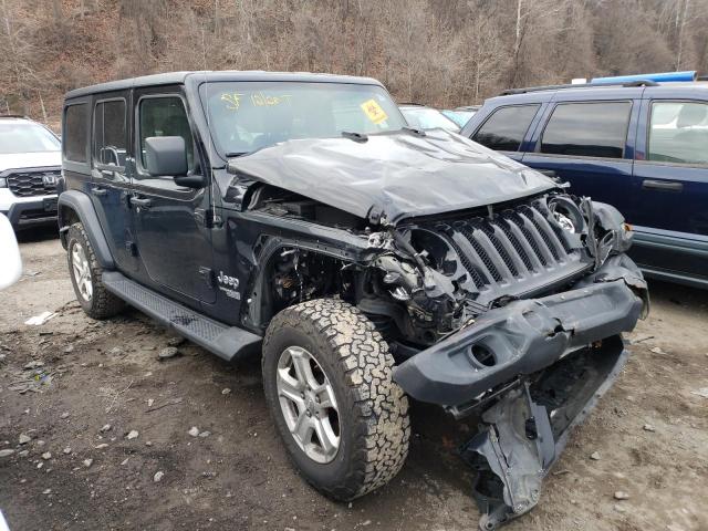1C4HJXDN1LW285176 - 2020 JEEP WRANGLER U SPORT შავი ფოტო 4