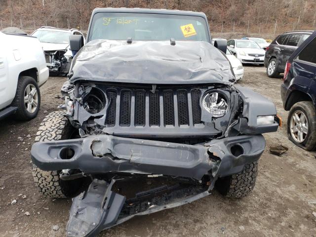 1C4HJXDN1LW285176 - 2020 JEEP WRANGLER U SPORT შავი ფოტო 5