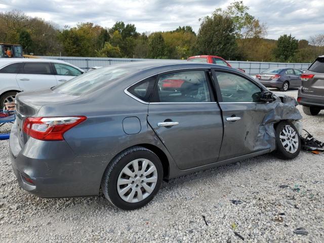 3N1AB7APXJY240590 - 2018 NISSAN SENTRA S GRAY photo 3