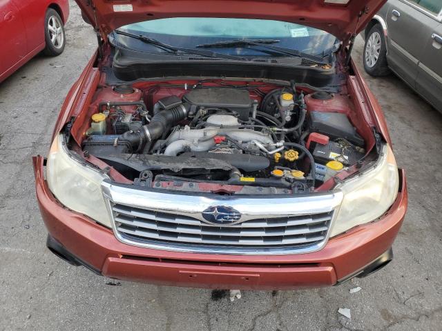 JF2SH6BC3AH911004 - 2010 SUBARU FORESTER XS Қызыл фото 11
