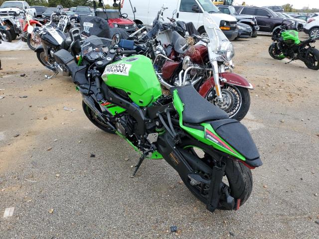 JKBZXJH10PA019163 - 2023 KAWASAKI ZX636 K GREEN photo 3