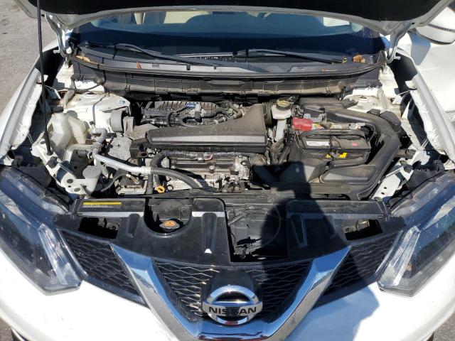 JN8AT2MTXGW022367 - 2016 NISSAN ROGUE S WHITE photo 12