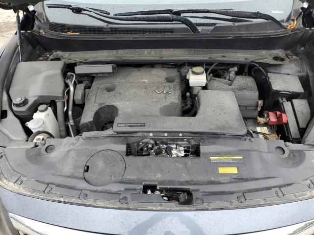 5N1AL0MM3DC346522 - 2013 INFINITI JX35 GRAY photo 12