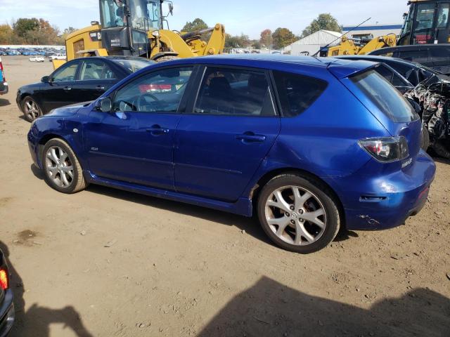 JM1BK344181810230 - 2008 MAZDA 3 HATCHBACK BLUE photo 2