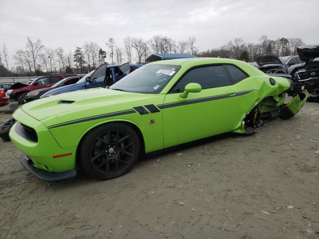 2C3CDZFJ0FH718744 - 2015 DODGE CHALLENGER R/T SCAT PACK GREEN photo 1