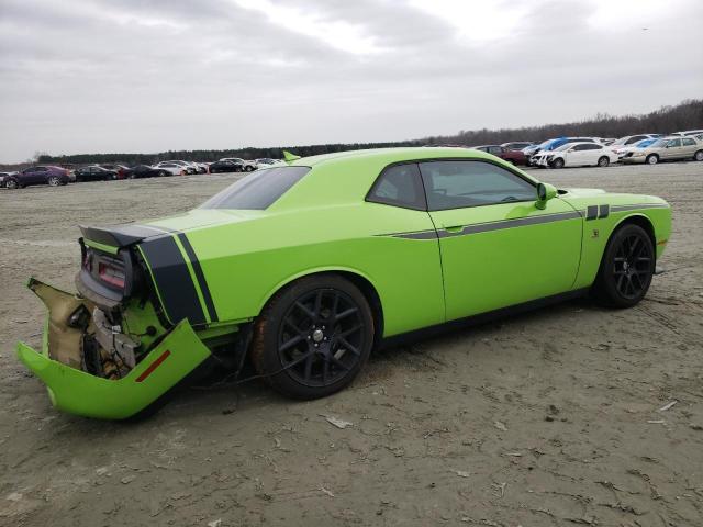 2C3CDZFJ0FH718744 - 2015 DODGE CHALLENGER R/T SCAT PACK GREEN photo 3