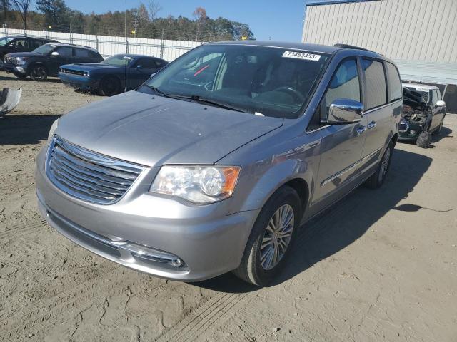 2C4RC1CG9ER252159 - 2014 CHRYSLER TOWN & COU TOURING L SILVER photo 1