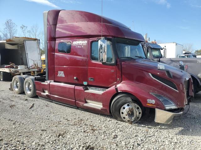 4V4NC9EJ7NN295051 - 2022 VOLVO VN VNL MAROON photo 1