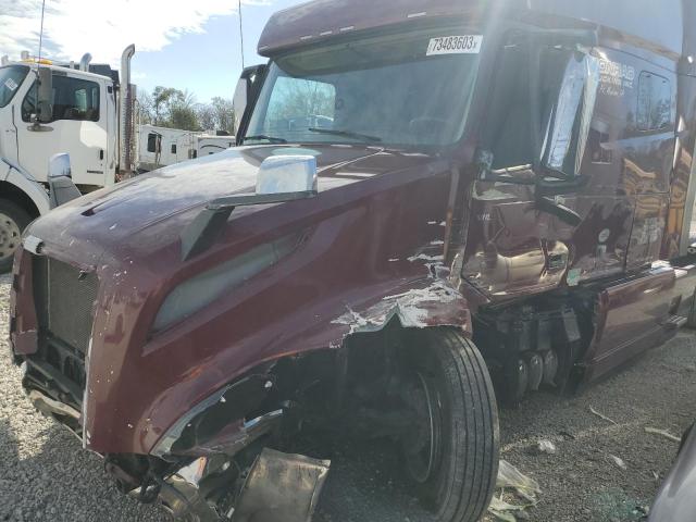 4V4NC9EJ7NN295051 - 2022 VOLVO VN VNL MAROON photo 9