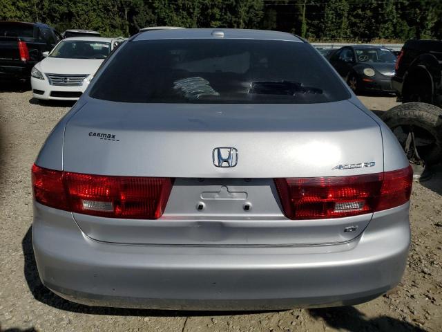 1HGCM56815A106956 - 2005 HONDA ACCORD EX SILVER photo 6