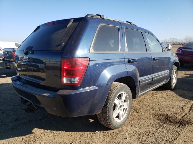 1J4GR48K86C181299 - 2006 JEEP GRND CHERO LAREDO BLUE photo 4