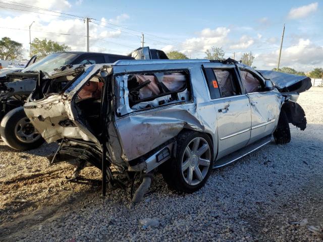 1GYS3HKJ3KR401751 - 2019 CADILLAC ESCALADE ESV LUXURY SILVER photo 3