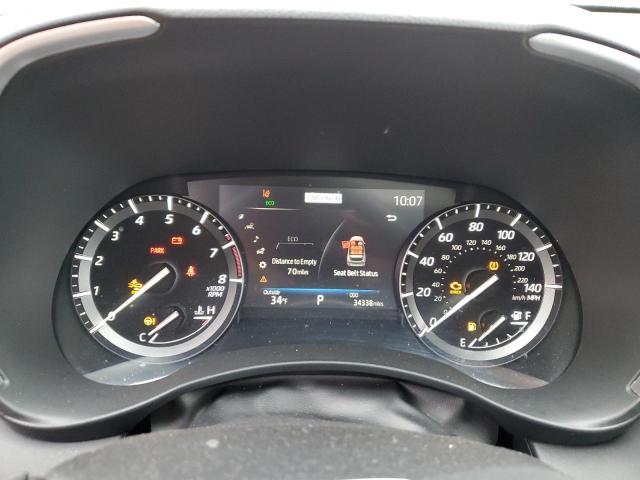 5TDGZRBHXMS554113 - 2021 TOYOTA HIGHLANDER XLE BLACK photo 9