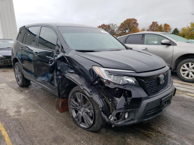5FNYF7H57MB000028 - 2021 HONDA PASSPORT EXL შავი ფოტო 4