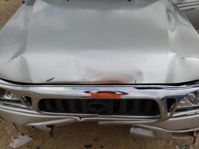 5TEGN92N94Z309906 - 2004 TOYOTA TACOMA DOUBLE CAB PRERUNNER SILVER photo 11