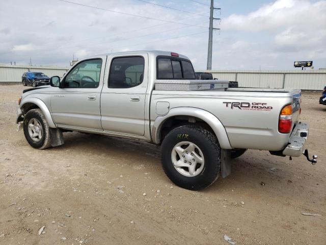 5TEGN92N94Z309906 - 2004 TOYOTA TACOMA DOUBLE CAB PRERUNNER SILVER photo 2