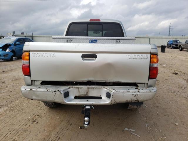 5TEGN92N94Z309906 - 2004 TOYOTA TACOMA DOUBLE CAB PRERUNNER SILVER photo 6