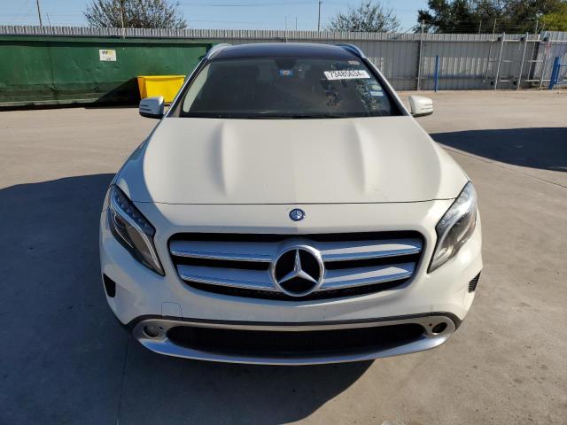 WDCTG4EB3FJ168545 - 2015 MERCEDES-BENZ GLA 250 WHITE photo 5