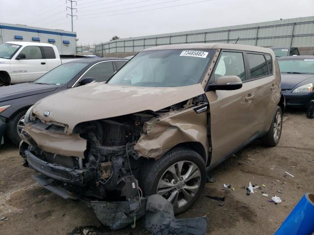 KNDJP3A57E7006260 - 2014 KIA SOUL + BROWN photo 1