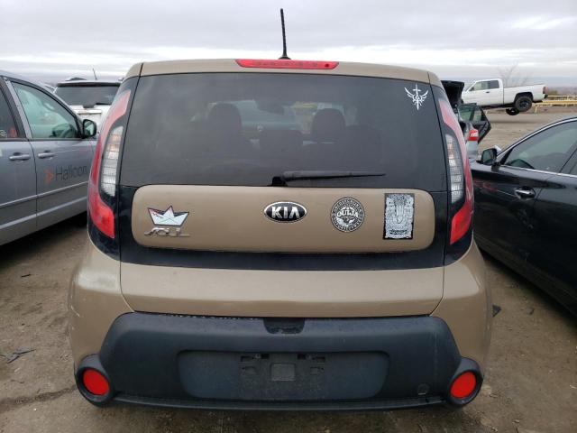 KNDJP3A57E7006260 - 2014 KIA SOUL + BROWN photo 6