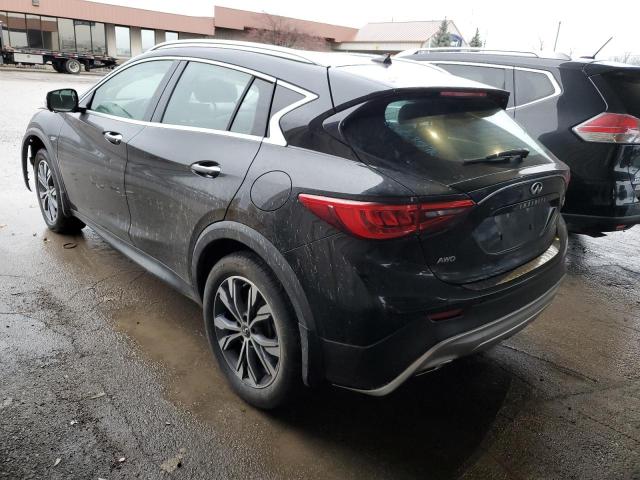 SJKCH5CR3JA046024 - 2018 INFINITI QX30 BASE أسود صورة 2