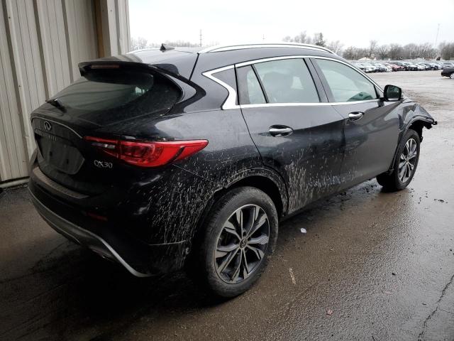 SJKCH5CR3JA046024 - 2018 INFINITI QX30 BASE أسود صورة 3
