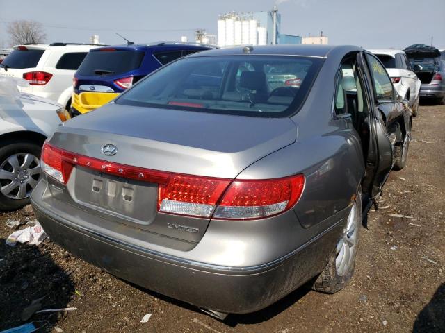 KMHFC46FX8A332808 - 2008 HYUNDAI AZERA SE BEIGE photo 4