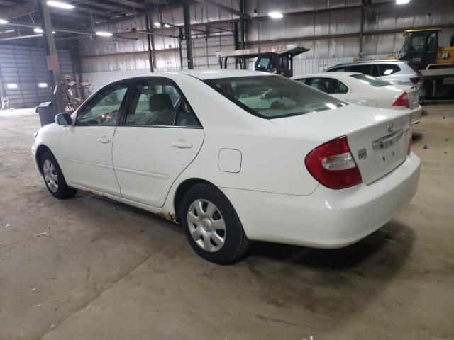 4T1BE32K83U255546 - 2003 TOYOTA CAMRY LE WHITE photo 2