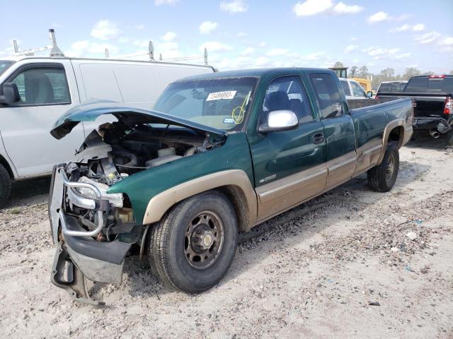 1GCGK29U5XE238868 - 1999 CHEVROLET SILVERADO K2500 GREEN photo 1