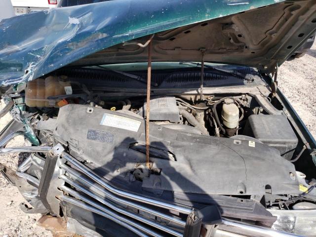 1GCGK29U5XE238868 - 1999 CHEVROLET SILVERADO K2500 GREEN photo 11