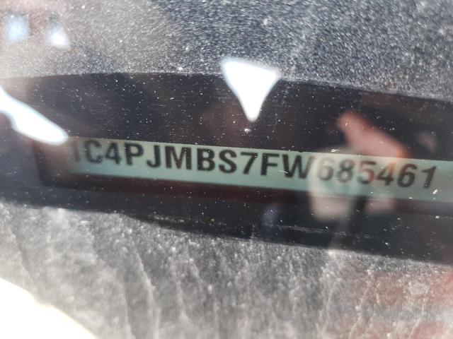 1C4PJMBS7FW685461 - 2015 JEEP CHEROKEE TRAILHAWK 橙色 照片 12