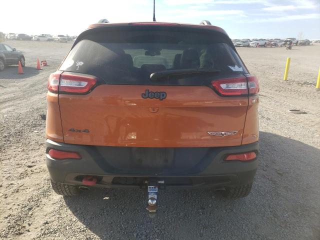 1C4PJMBS7FW685461 - 2015 JEEP CHEROKEE TRAILHAWK 橙色 照片 6