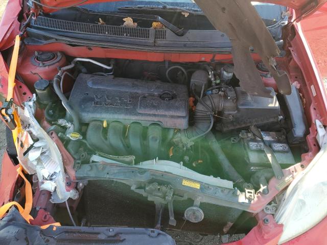 2T1KR32E33C079103 - 2003 TOYOTA COROLLA MA XR RED photo 11