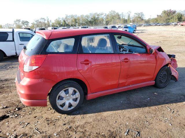 2T1KR32E33C079103 - 2003 TOYOTA COROLLA MA XR RED photo 3