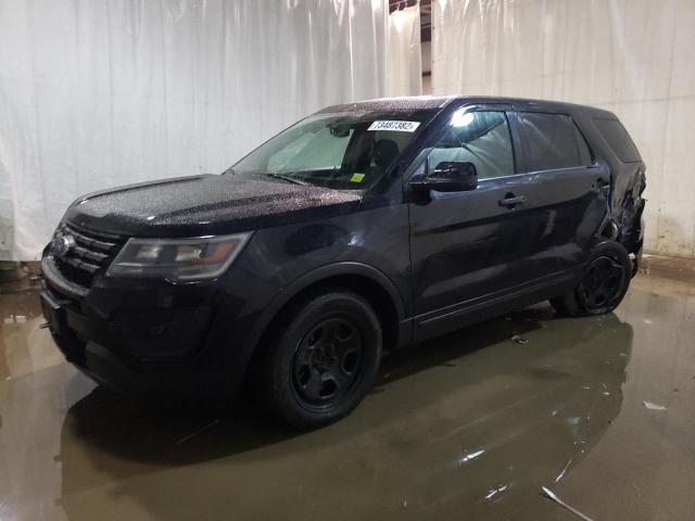 1FM5K8AR8JGB00458 - 2018 FORD EXPLORER POLICE INTERCEPTOR BLUE photo 1