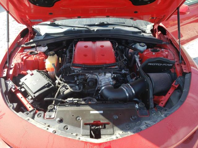 1G1FK1R69J0184432 - 2018 CHEVROLET CAMARO ZL1 红色 照片 11