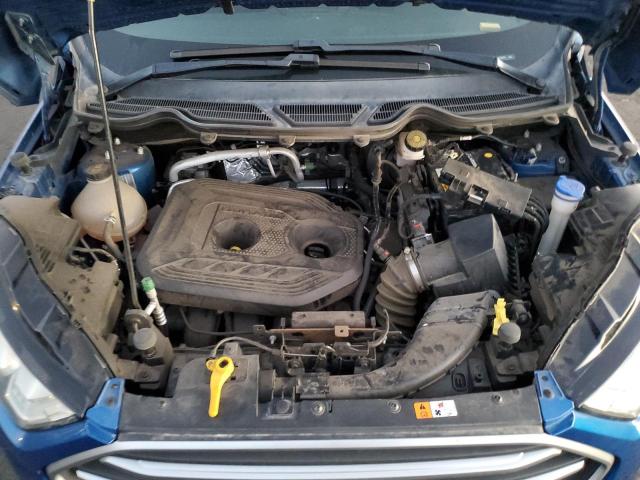 MAJ6P1UL9JC233915 - 2018 FORD ECOSPORT SE Blau Foto 11
