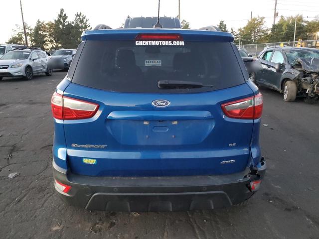 MAJ6P1UL9JC233915 - 2018 FORD ECOSPORT SE Blau Foto 6