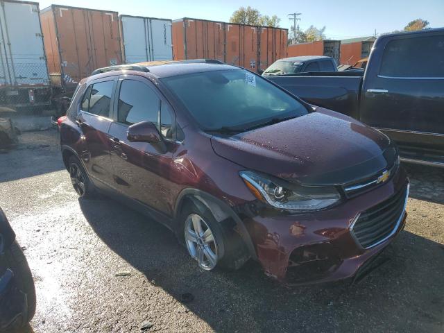 3GNCJLSBXHL165103 - 2017 CHEVROLET TRAX 1LT BURGUNDY photo 4