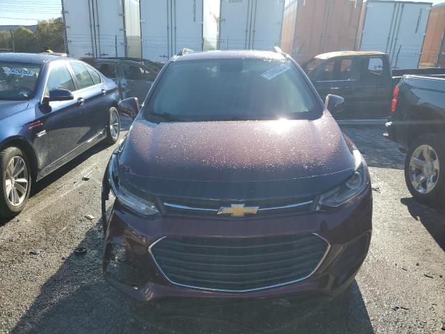 3GNCJLSBXHL165103 - 2017 CHEVROLET TRAX 1LT BURGUNDY photo 5